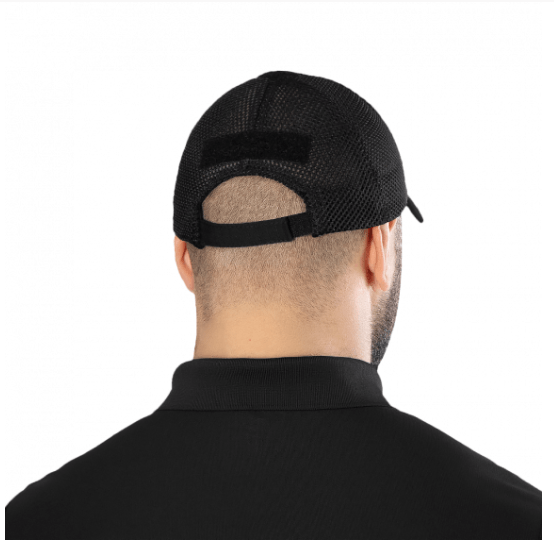 Кепка Camotec Tactic Mesh Rip-Stop Stretch Чорна Фото 2